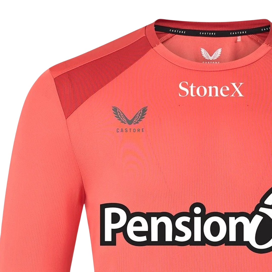 2026-2027 Saracens Rugby Long Sleeve Training Shirt (Rose)