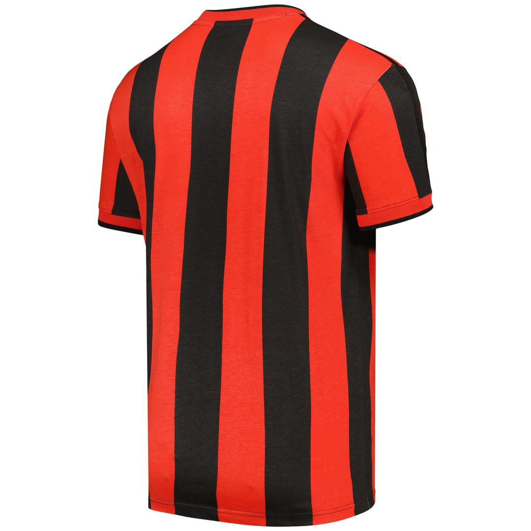 1998 AC Milan Archive T-shirt (Red-Black)