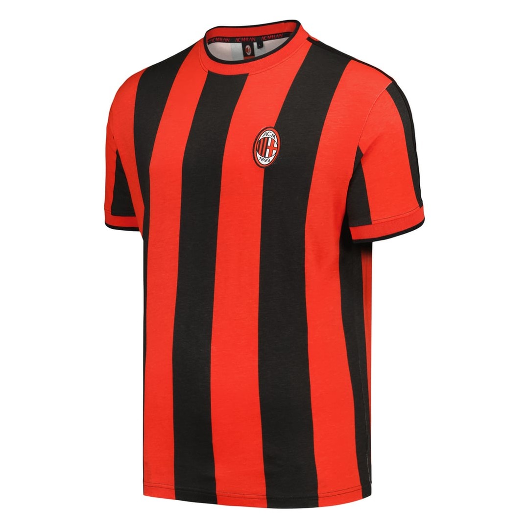 1998 AC Milan Archive T-shirt (Red-Black) (Maldini 3)