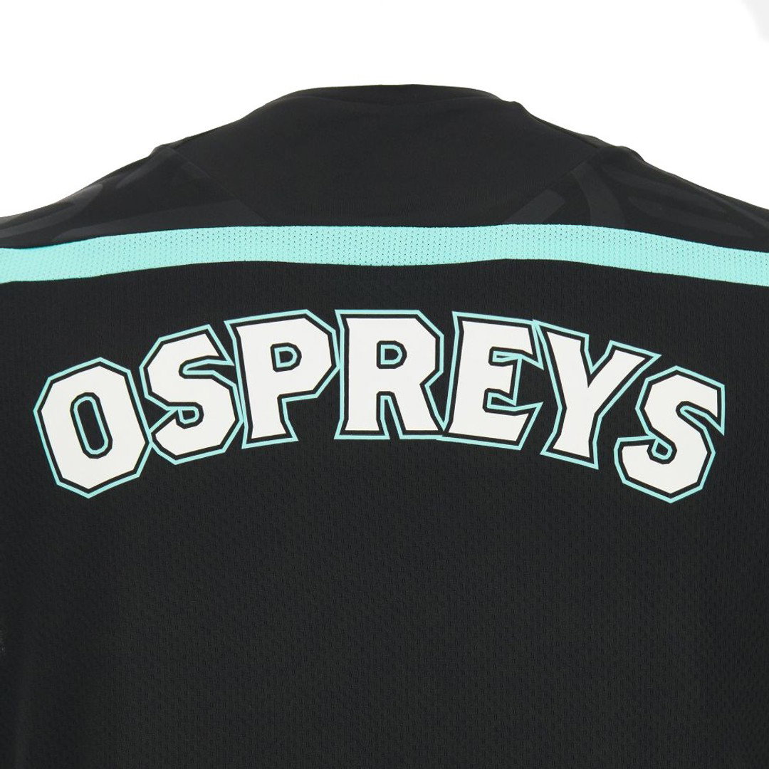 2026-2027 Ospreys Rugby Poly Sleeveless Training Shirt (Black)