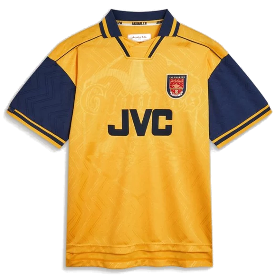 1997 Arsenal Away Retro Shirt (Your Name)