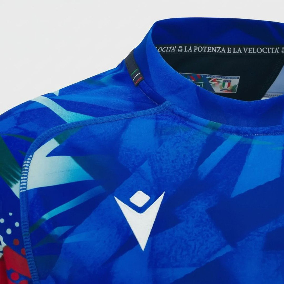 2026-2027 Italy Rugby Poly Home Shirt