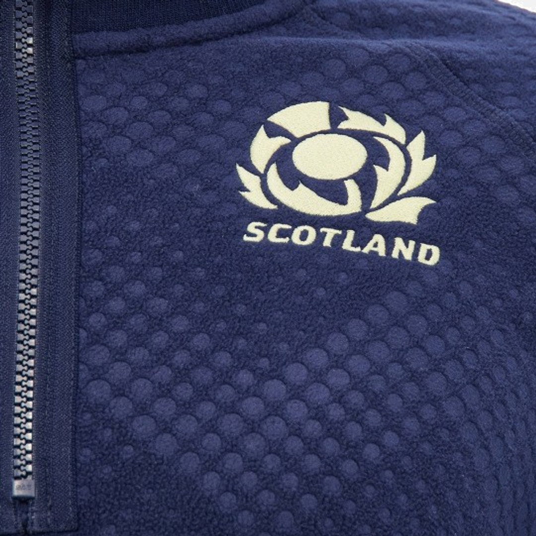 2026-2027 Scotland Rugby Quarter Zip Fleece Top (Navy)