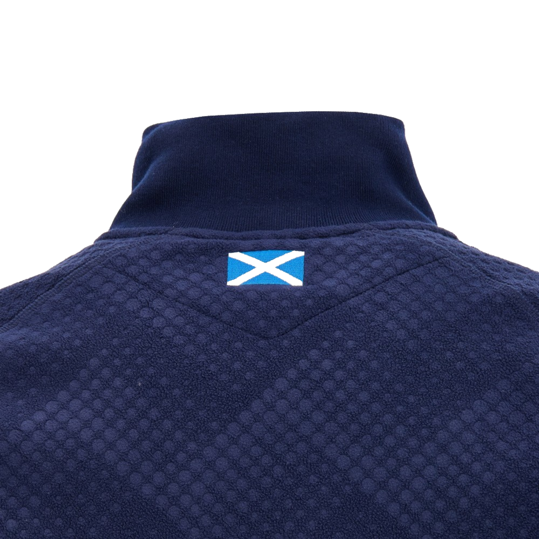 2026-2027 Scotland Rugby Quarter Zip Fleece Top (Navy)