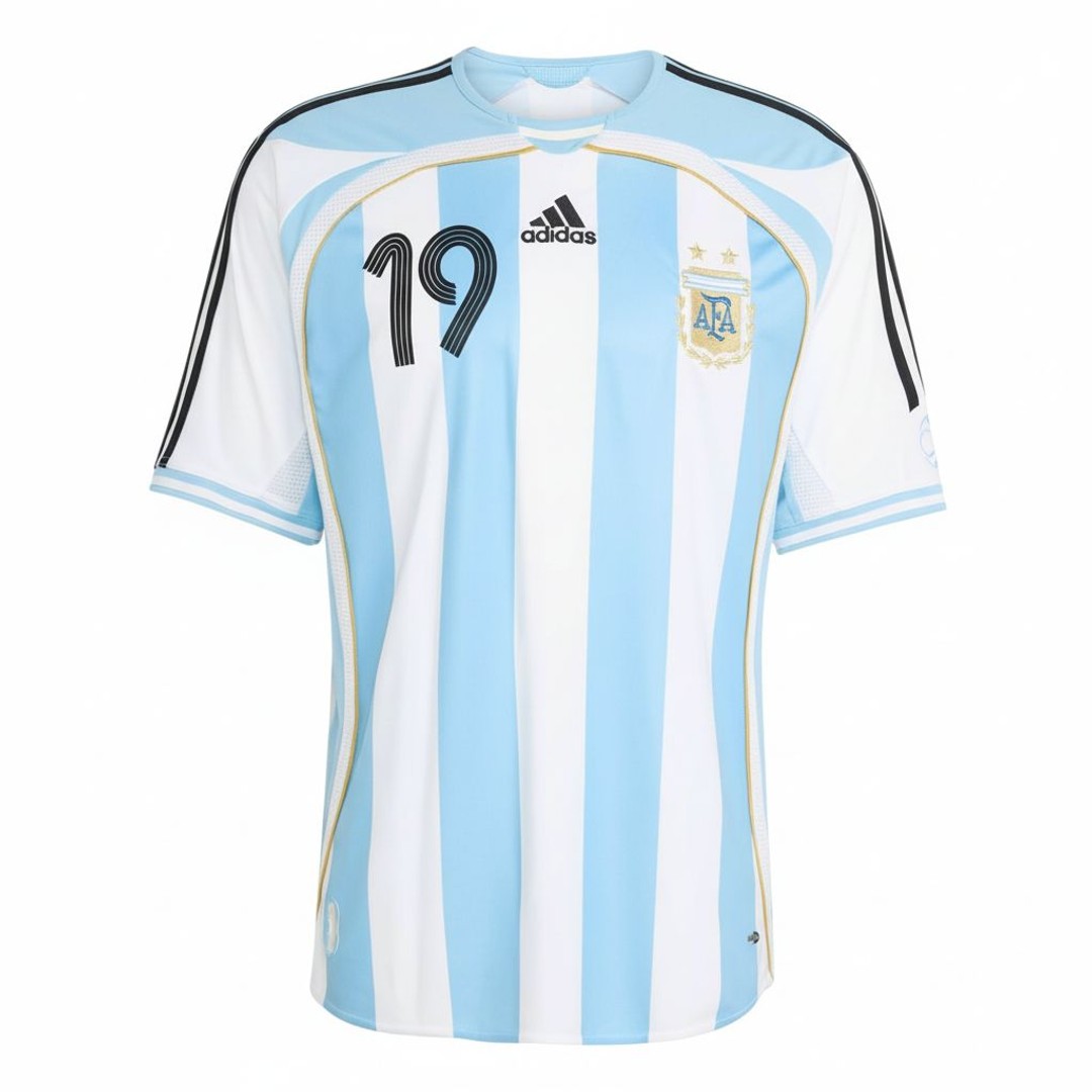 2006 Argentina Home LIONEL MESSI Reissue Shirt