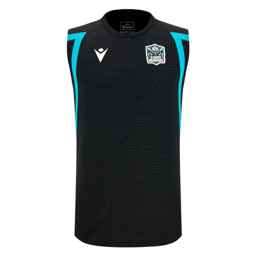 2026-2027 Glasgow Warriors Sleeveless Poly Training Shirt (Black) (Your Name)