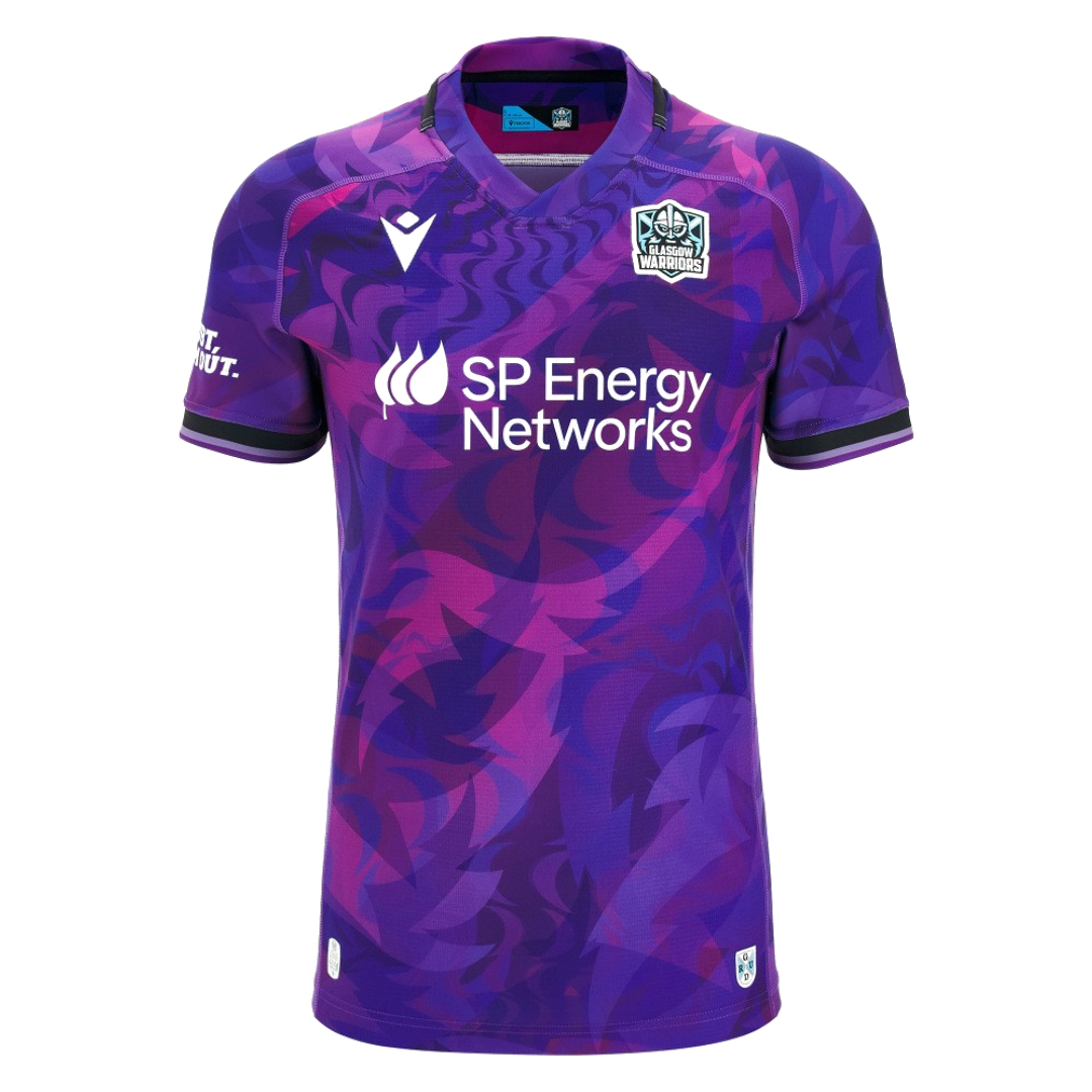 2026-2027 Glasgow Warriors Rugby Training Shirt (Purple) (Your Name)