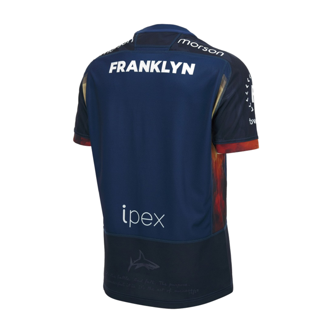2026-2027 Sale Sharks Poly Home Rugby Shirt (Kids)