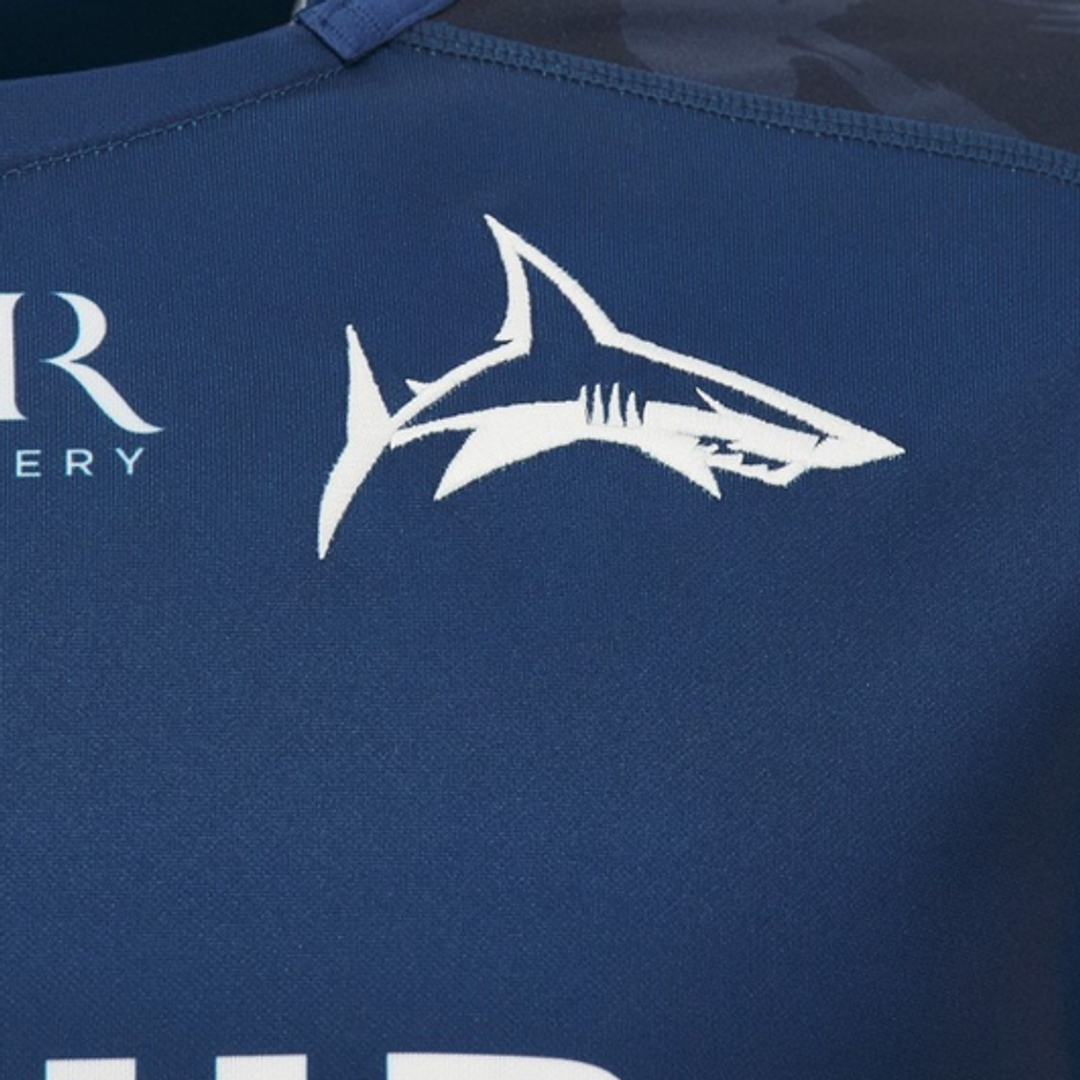 2026-2027 Sale Sharks Poly Home Rugby Shirt (Kids)