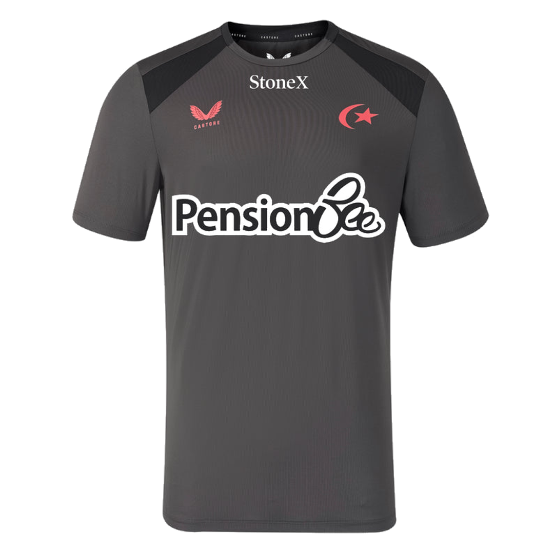2026-2027 Saracens Training Shirt (Grey) (Your Name)
