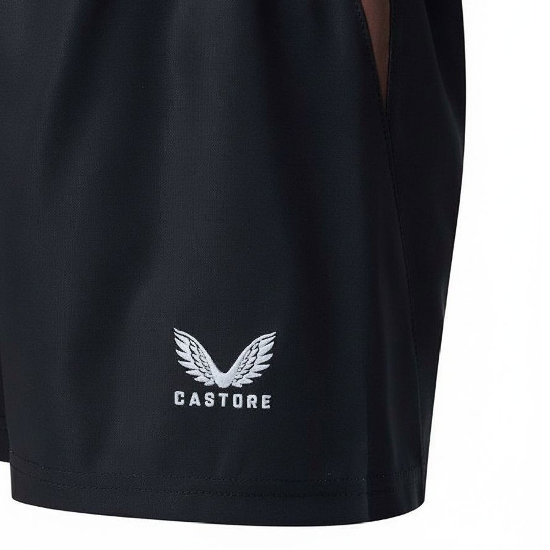 2026-2027 Harlequins Home Shorts (Black) - Kids