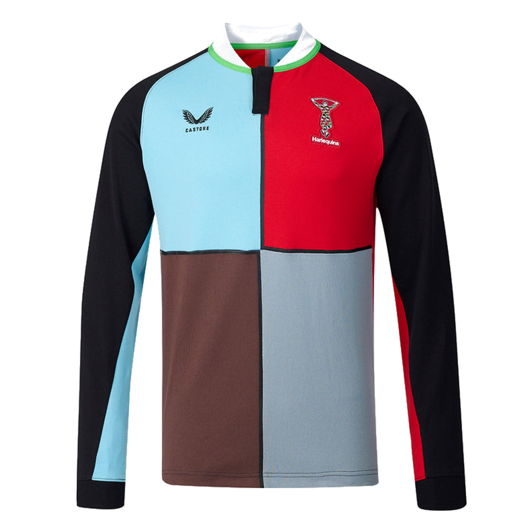 2026-2027 Harlequins Home Classic Long Sleeve Shirt (Your Name)