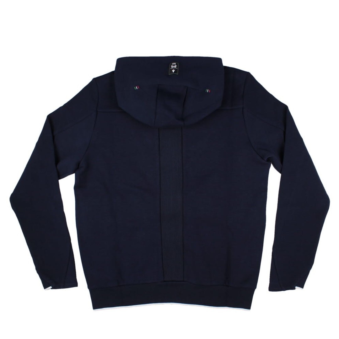 2026-2027 Italy Rugby Full Zip Travel Hoodie (Navy)