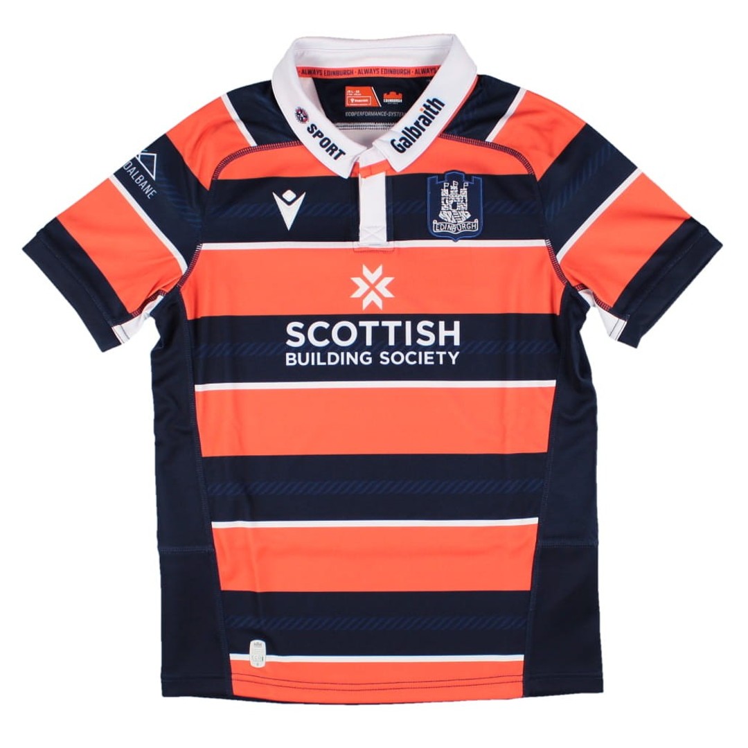 2026-2027 Edinburgh Rugby Euro Shirt (Kids) (Your Name)