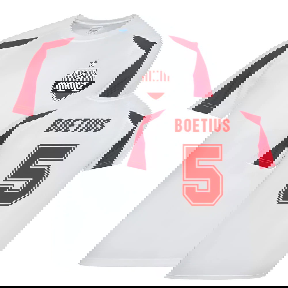 Jean-Paul Boetius Mainz Sports Training Jersey (White)