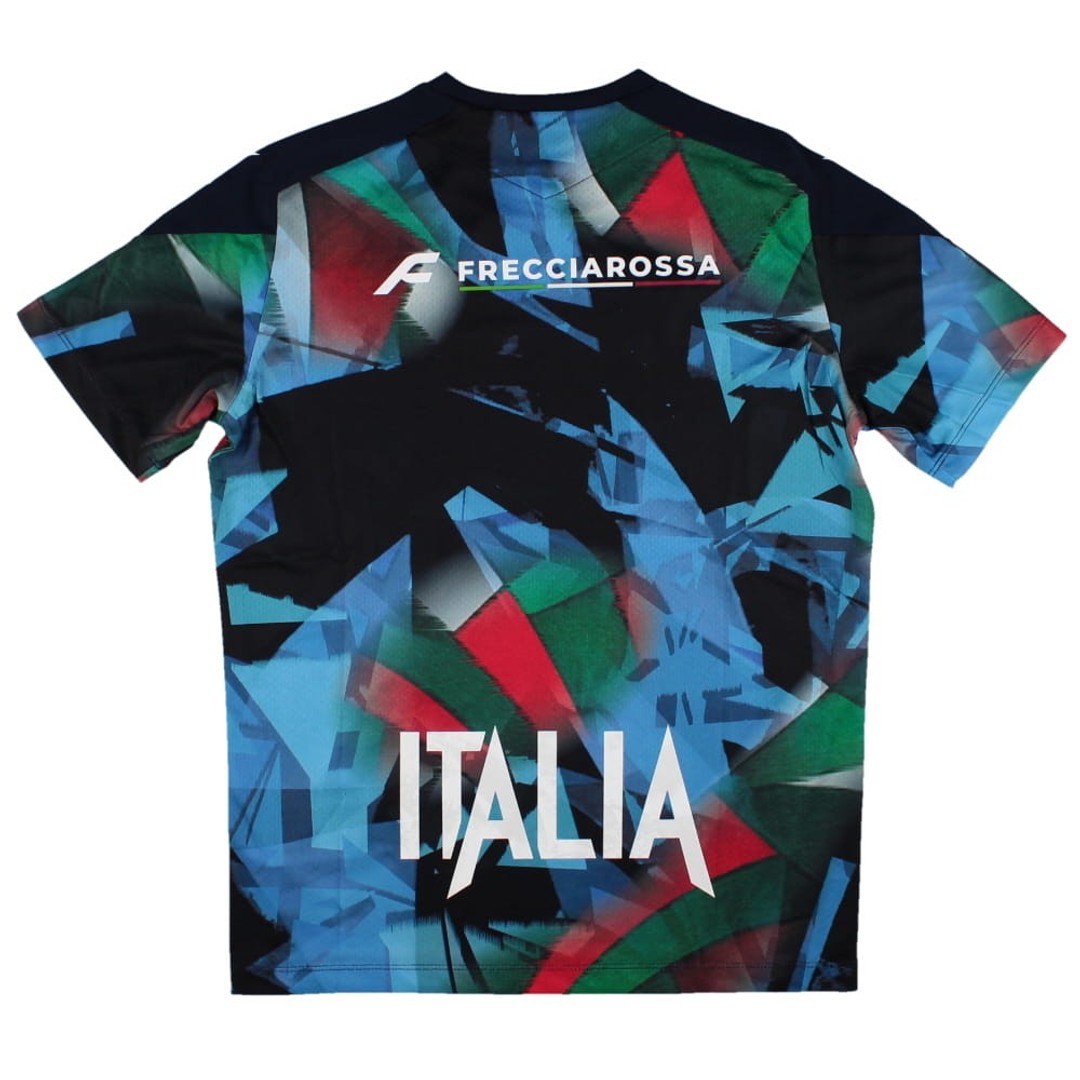 2026-2027 Italy Rugby Training Player Shirt (Navy) - Kids