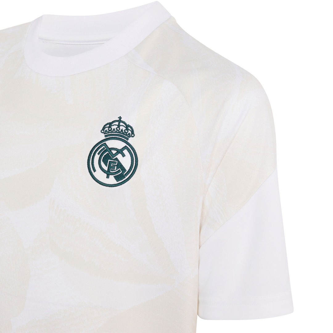 2026-2027 Real Madrid Pre-Match Shirt (White) - Kids