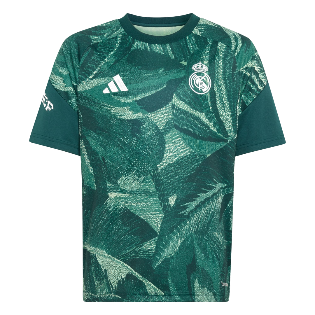 2026-2027 Real Madrid Pre-Match Shirt (Aurora Ivy) - Kids (Ronaldo 7)