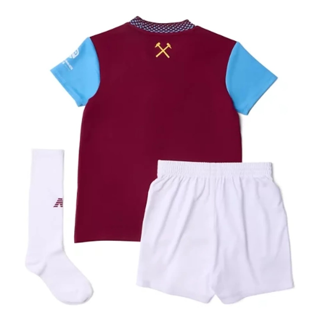 2026-2027 West Ham Home Mini Kit (Your Name)