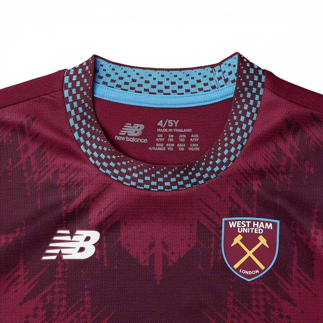 2026-2027 West Ham Home Mini Kit (Your Name)