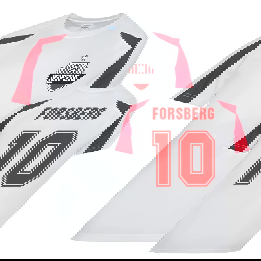 Emil Forsberg Leipzig Sports Training Jersey (White)