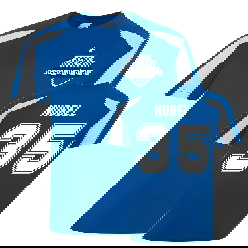 Alexander Nubel Schalke Sports Training Jersey (Blue)