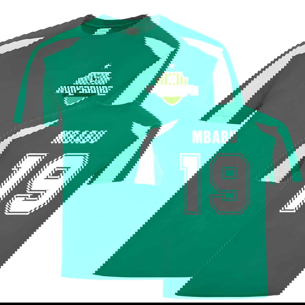 Kevin Mbabu Wolfsburg Sports Training Jersey (Green)