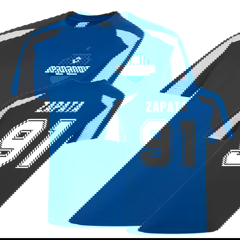 Duvan Zapata Atalanta Sports Training Jersey (Blue)