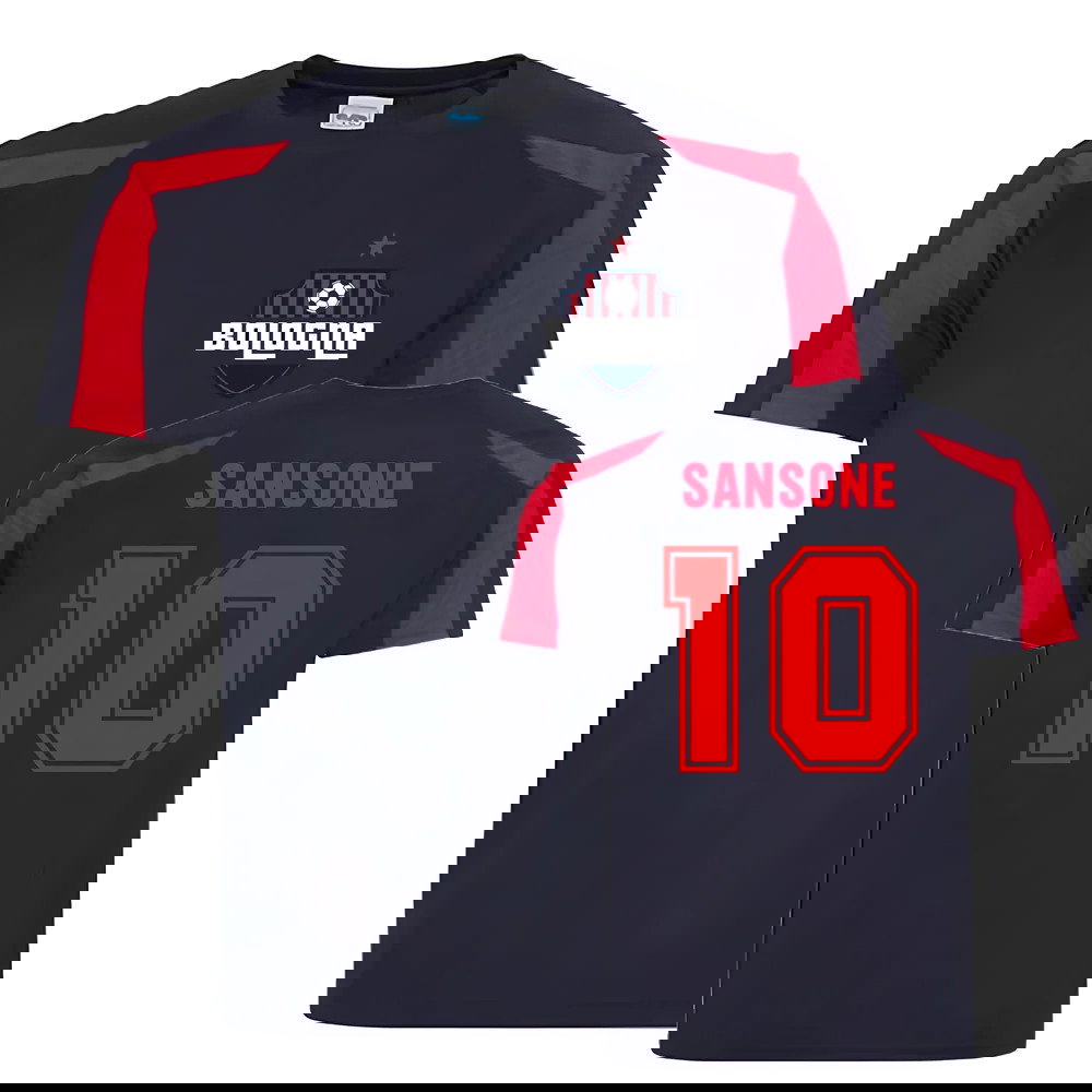 Nicola Sansone Bologna Sports Training Jersey (Navy)