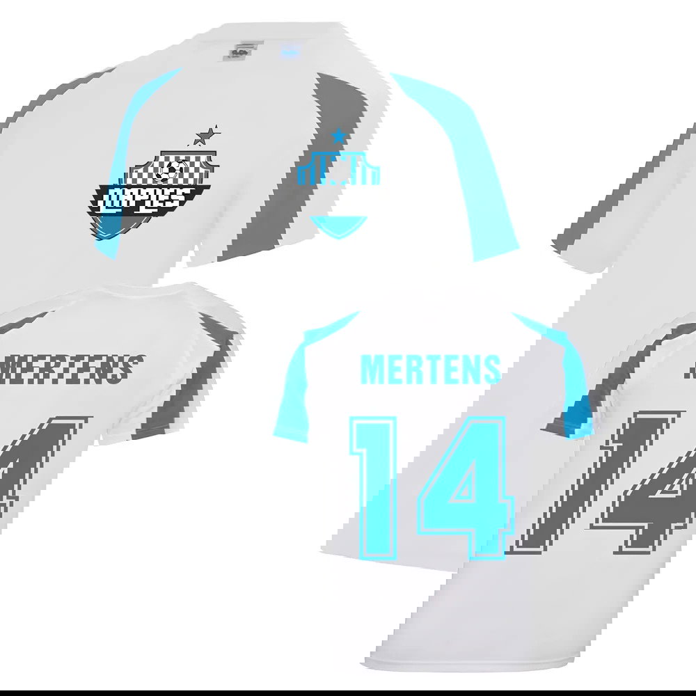 Dries Mertens Napoli Sports Training Jersey (White)