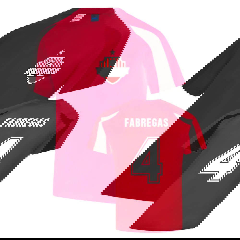 Cesc Fàbregas Monaco Sports Training Jersey (Red)