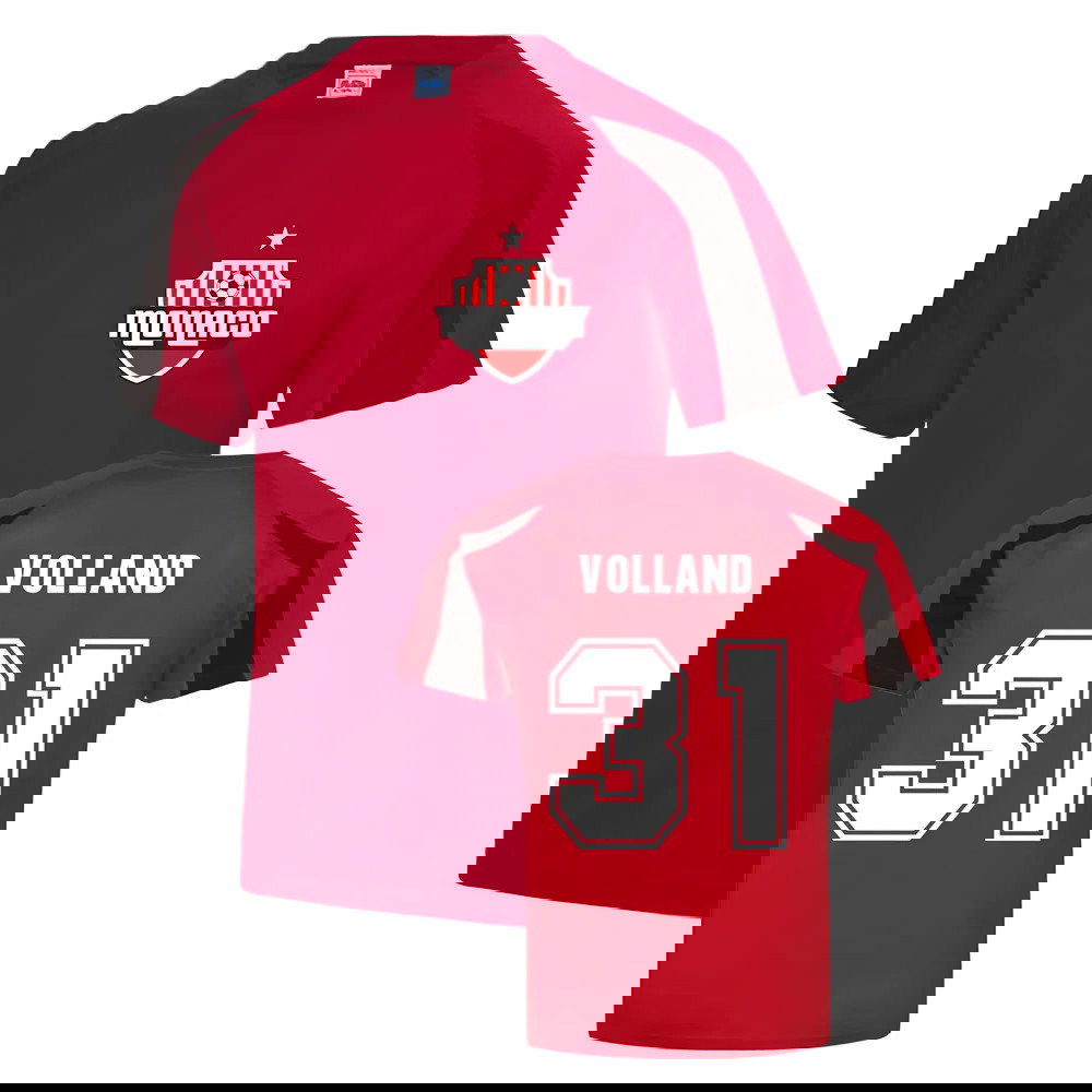 Kevin Volland Monaco Sports Training Jersey (Red)