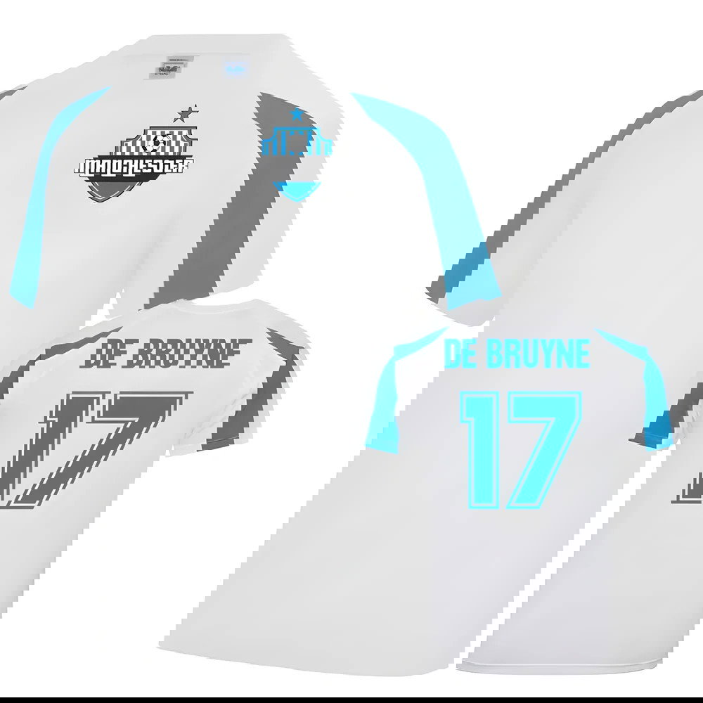 Kevin De Bruyne Man City Sports Training Jersey (White)