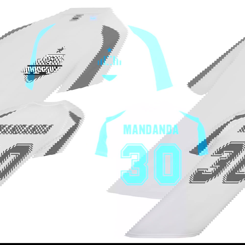 Steve Mandanda Marseille Sports Training Jersey (White)