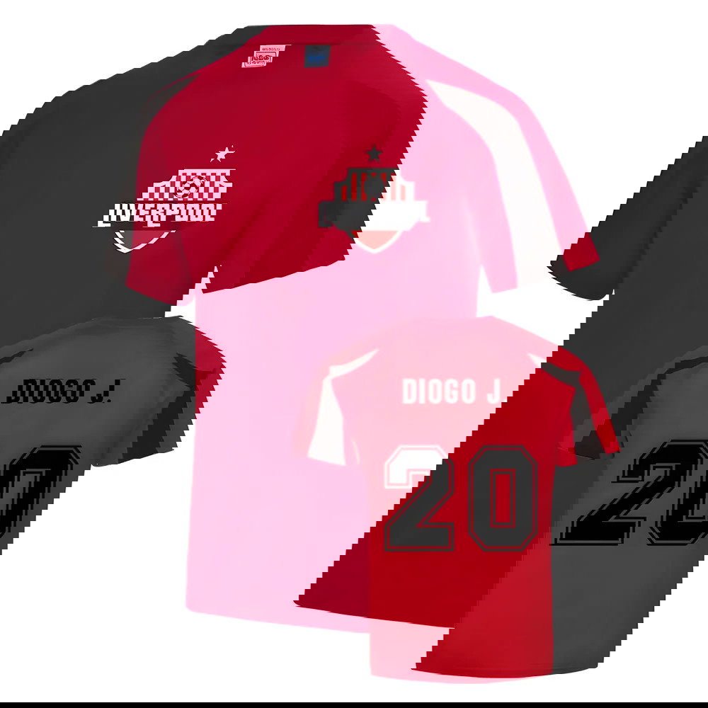 Diogo Jota Liverpool Sports Training Jersey (Red)