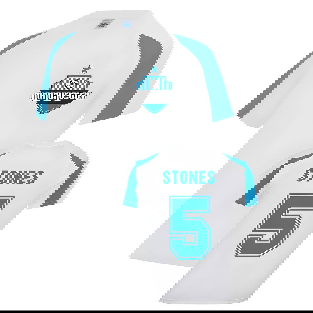 John Stones Manchester City Sports Training Jersey (White)