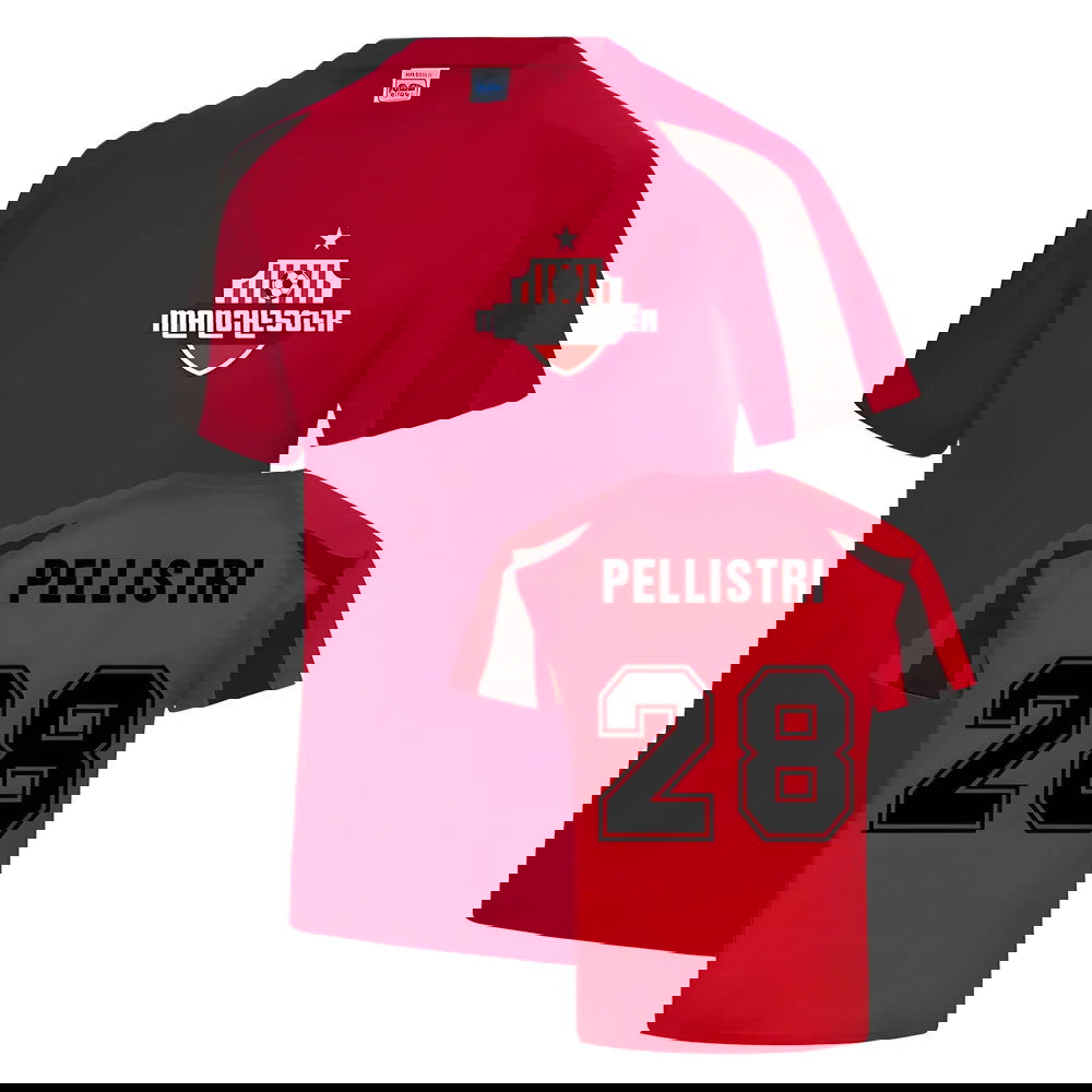 Facundo Pellistri Manchester Sports Training Jersey (Red)