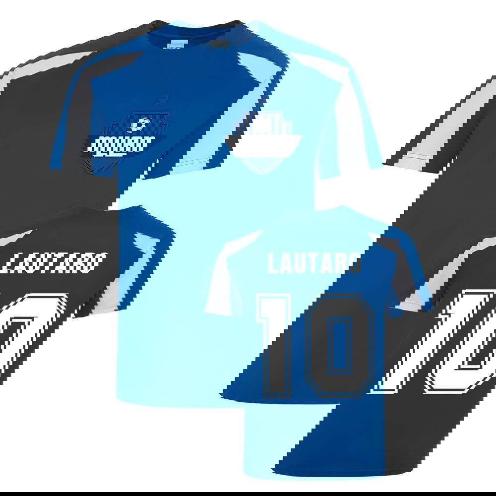 Lautaro Martinez Milan Sport Training Jersey (Blue)