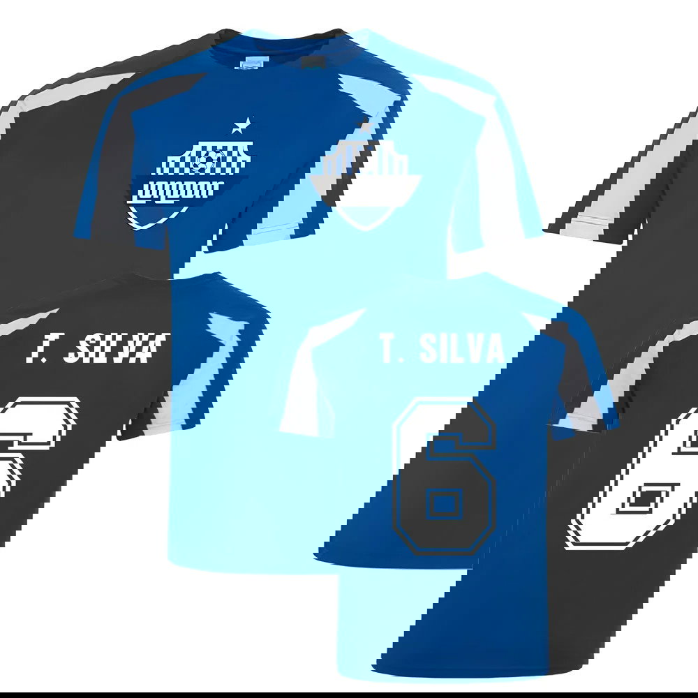 Thiago Silva Sport Training Jersey (Blue)