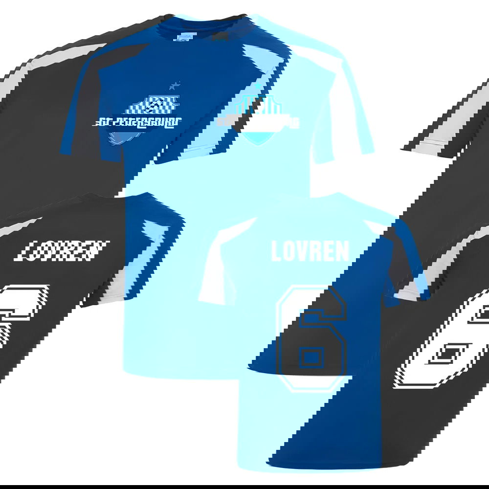 Dejan Lovren Zenit Sports Training Jersey (Blue)