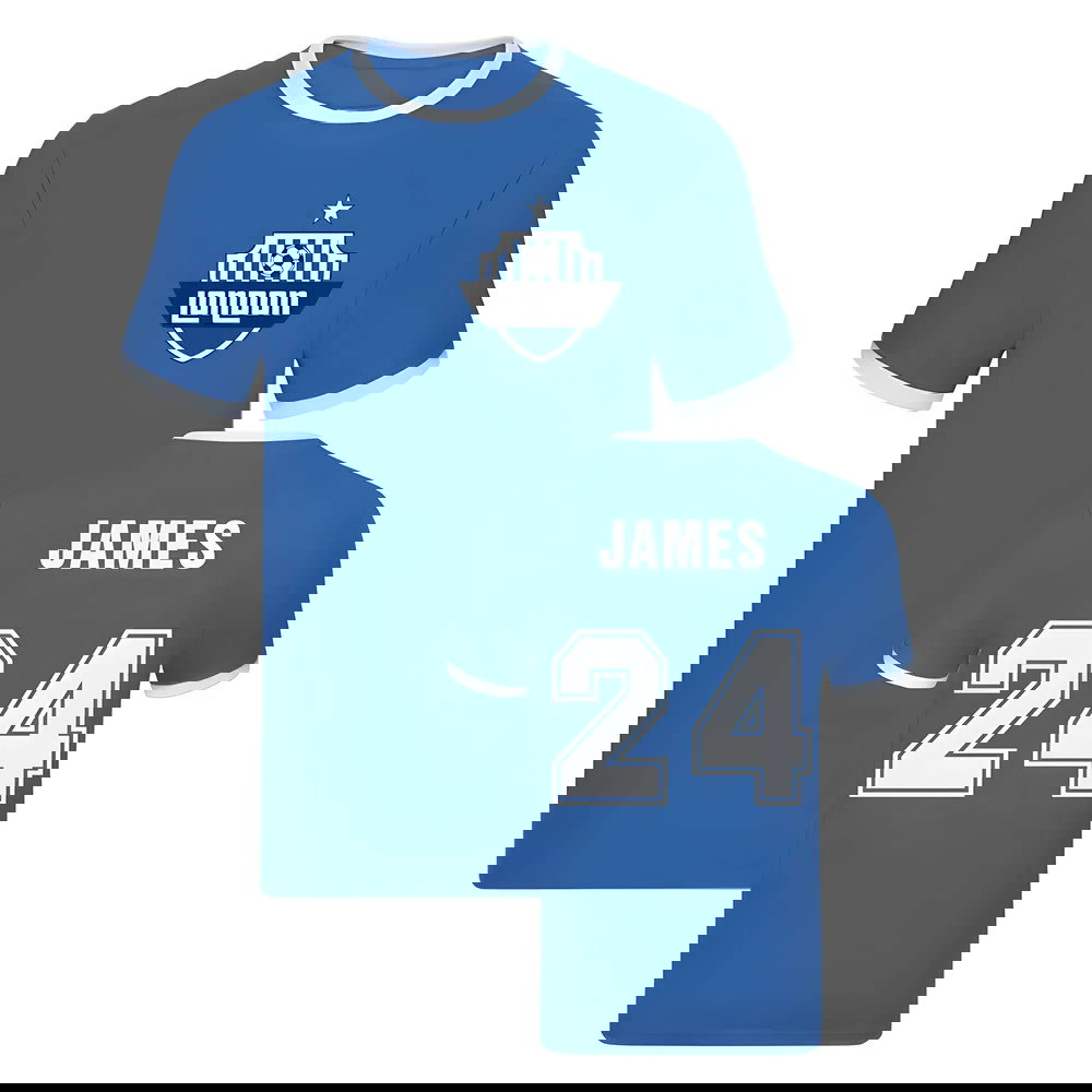 Reece James Ringer Tee (Blue)