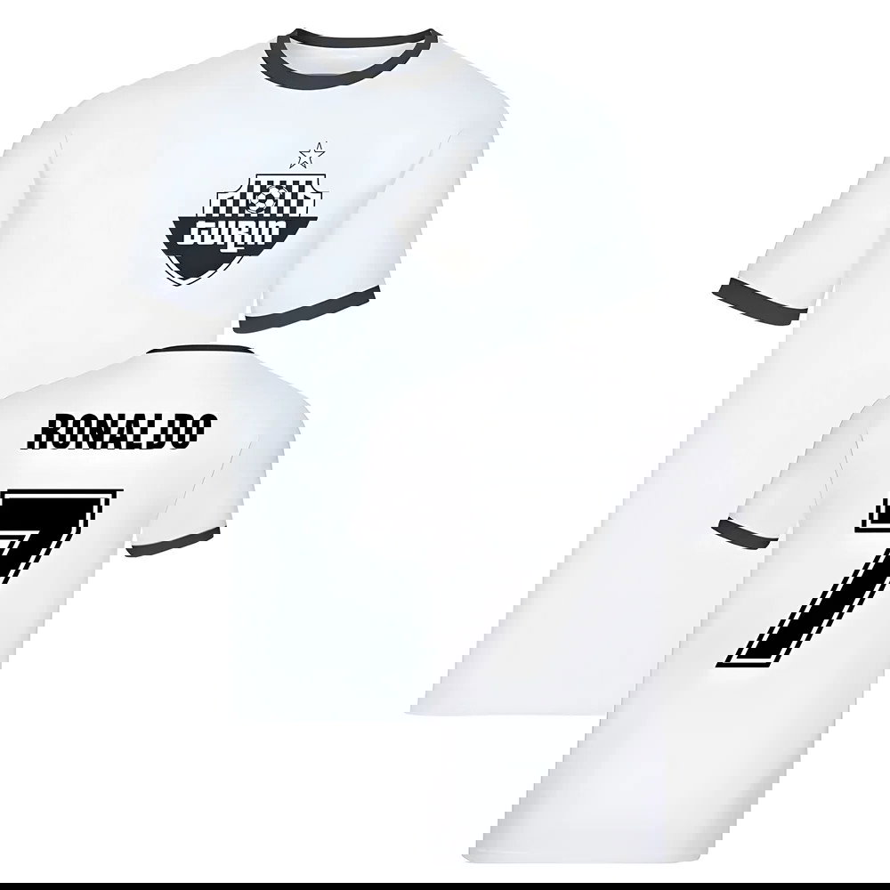 Cristiano Ronaldo Ringer Tee (White)