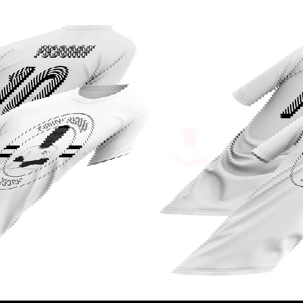 Tony Yeboah Leeds Illustration T-Shirt (White)