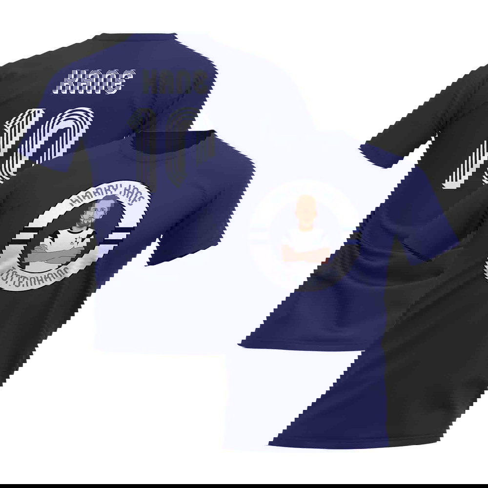 Harry Kane Tottenham Illustration T-Shirt (Navy)