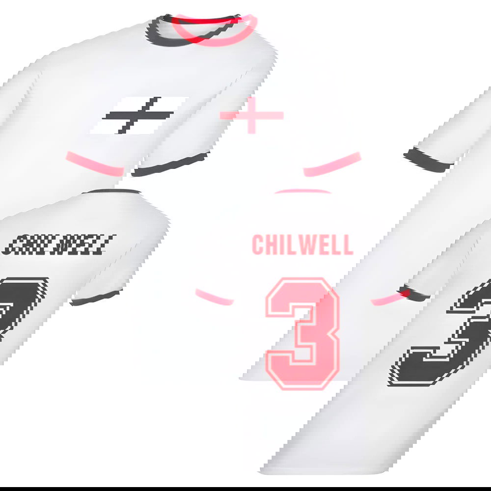 Ben Chilwell England Ringer Tee (White)