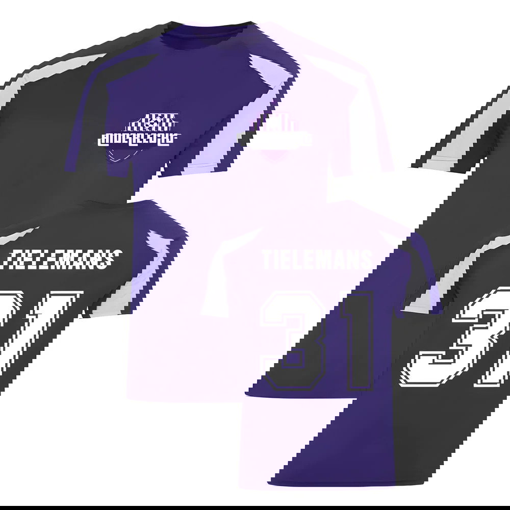 Youri Tielemans Anderlecht Sports Training Jersey (Purple)