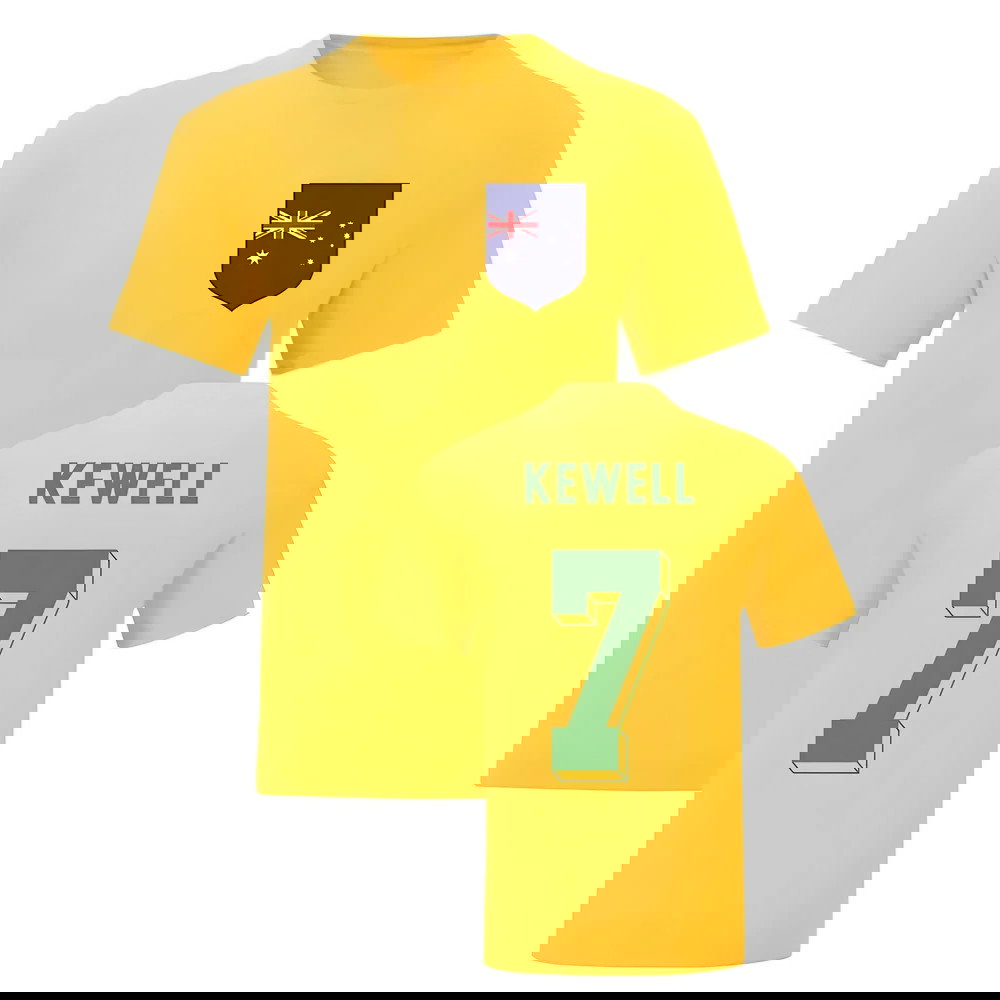 Harry Kewell Australia National Hero Tee (Yellow)