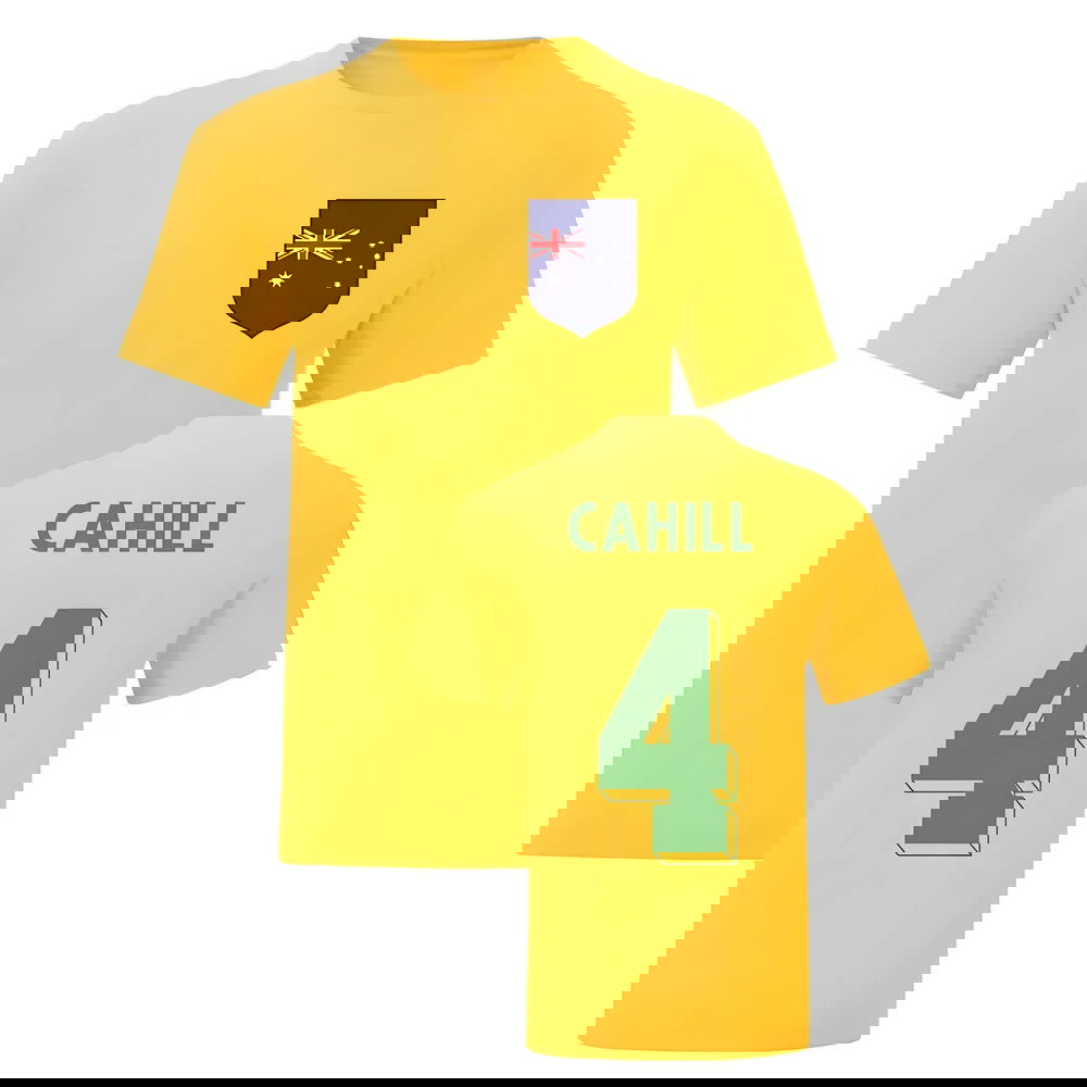 Tim Cahill Australia National Hero Tee (Yellow)