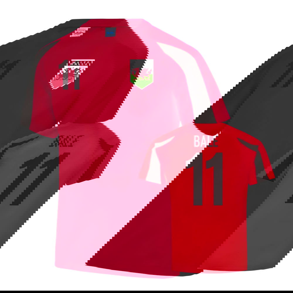 Wales Sports Training Jersey (Gareth Bale 11)