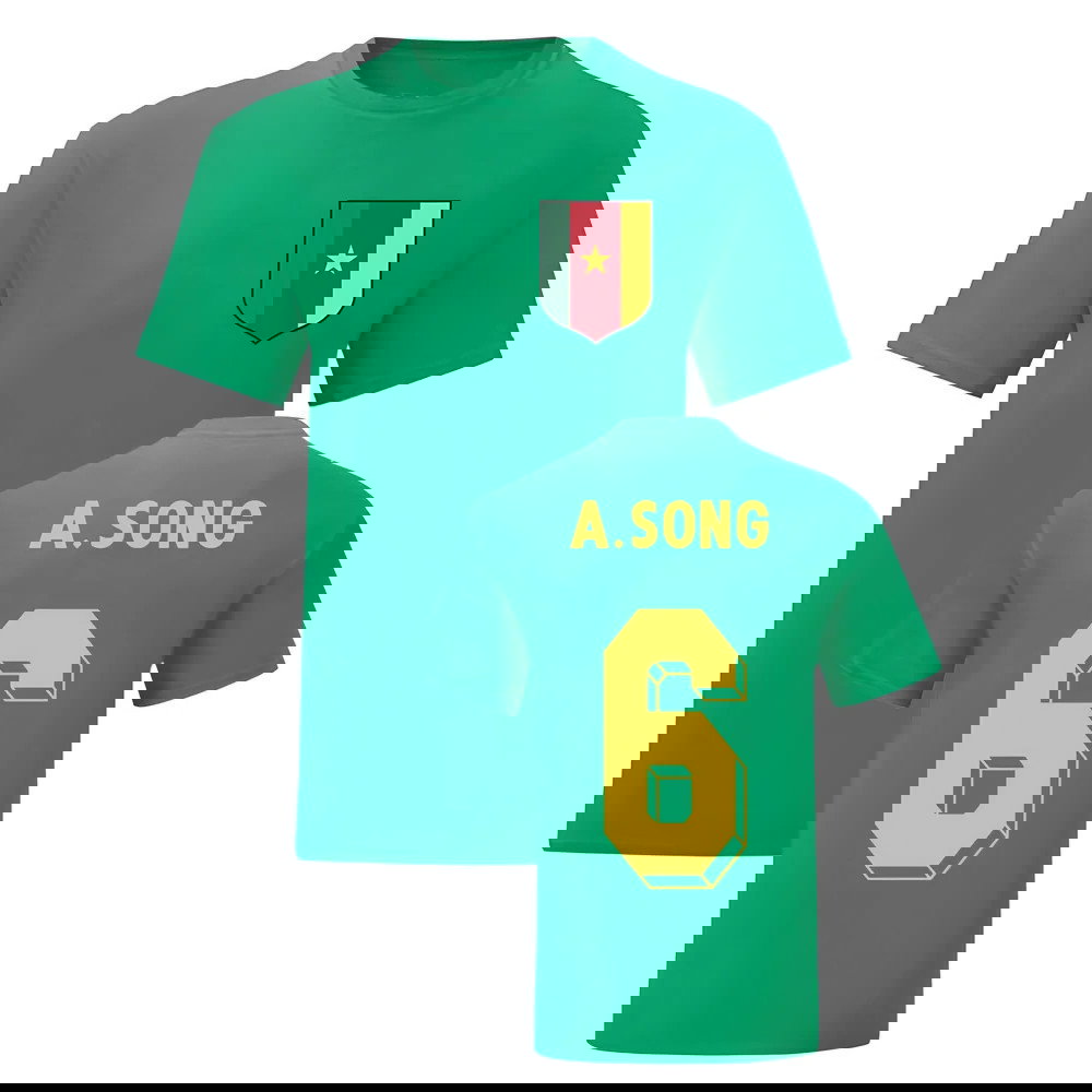 Alex Song Cameroom National Hero Tee (Green)